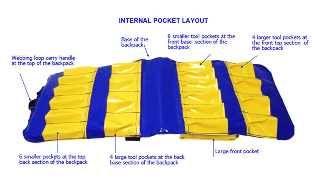 Beehive Backpack Vinyl Tool Bag (BPACK)