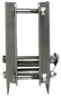 IKAR Stainless Steel Bracket for HRA 9.5m-24m to IKAR AASS-1 and AASS-2