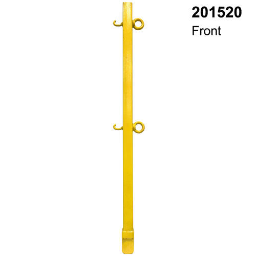 Austlift Truck Safety Pole Zinc plated and powder Coated