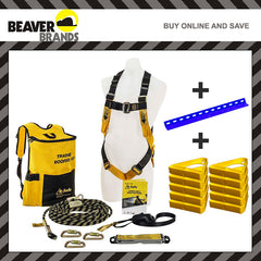 Beaver Roofers Kit with Roof Anchor and 10 x Roof Handles