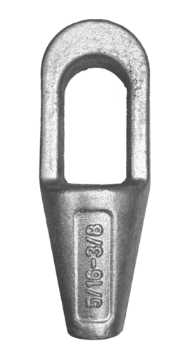 Austlift Forged Closed Spelter Wire Rope Socket HDG