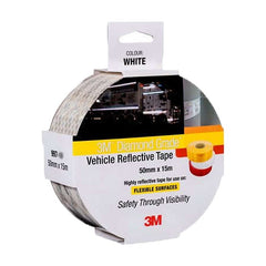 15m x 50mm WHITE 3M 997 Diamond Grade Reflective Vehicle Marking Tape (997-10 ES) (AR010599223)