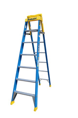 Bailey Ladders Pro Fibreglass Step Extension 7 150kg Industrial Punchlock (2.1m/3.8m)