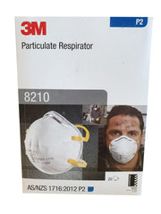 3M P2 Cupped Particulate Influenza Respirator (8210) PK=20