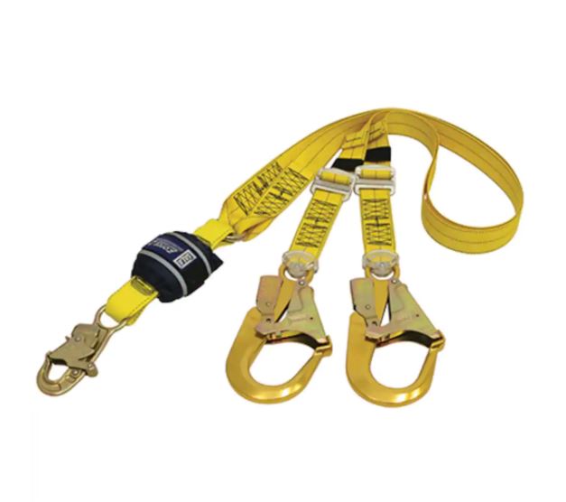 DBI SALA Force2 Adjustable Shock Absorbing Webbing Lanyard - 2m (Z13200919)