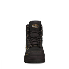 Oliver 150mm Black Lace Up Met Boot (55-346)