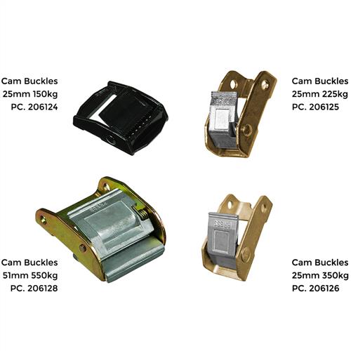 Austlift Tie Down Cam Buckle Heavy Duty - 25mm/LC350kg
