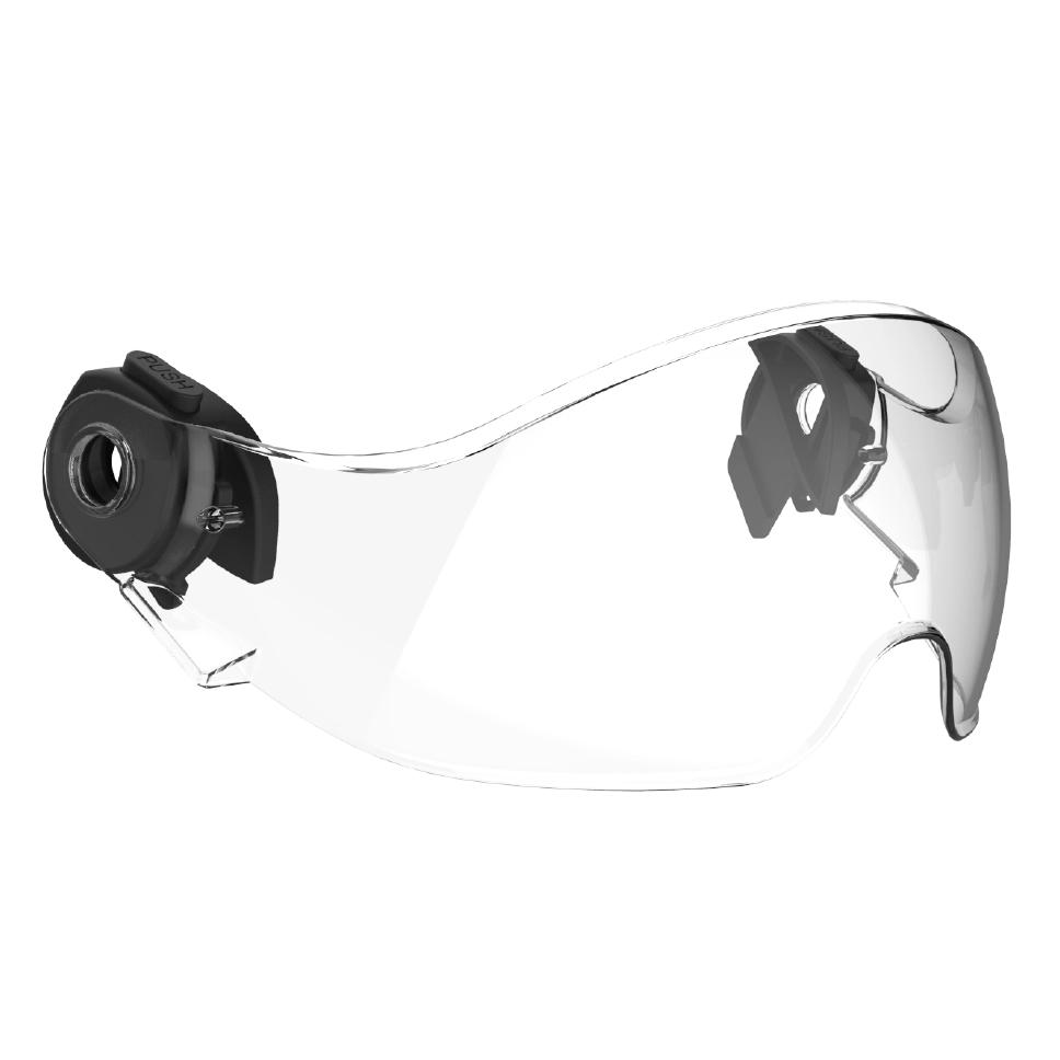 ZERO KA1 Half-Face (Clear) Visor For Apex X2 Helmets