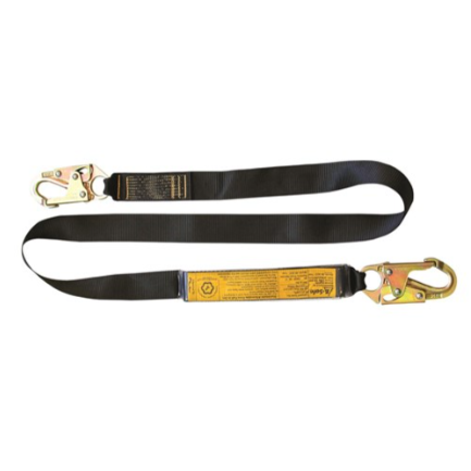 Beaver 1mtr Elasticised Tubular Webbing Lanyards Single Leg With 2 Bsm0007 Snap Hook (Bl07111)