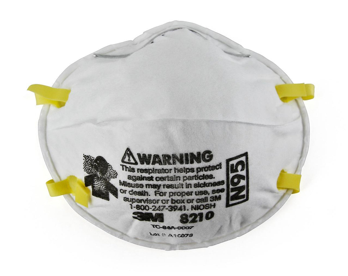 (Case of 8 boxes) 3M P2 Cupped Particulate Respirator with valve (8322)