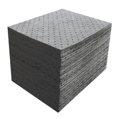 Envirosmart Spillsmart Absorbent Pads (Poly Grey General Purpose, Heavy Weight, Dimpled Perforated) - Half Bale, 50 Individual