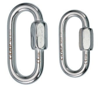 CAMP 8mm Stainless Steel Quicklink 8mm Stainless Steel Oval