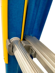 Bailey Ladders Pro Fibreglass Step Extension 6 150kg Industrial Punchlock (1.8m/3.2m)