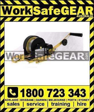 150" (45m) Pelsue Personnel Hoist Stainless Steel Cable