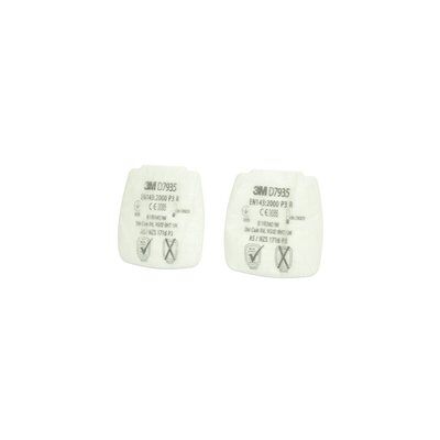 3M Secure Click Relaceable Particulate Filter P3 (pair) (D7935)