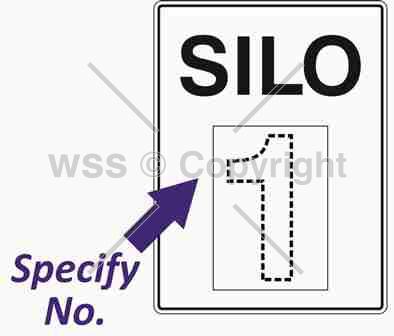 SILO BLANK Self Stick Vinyl