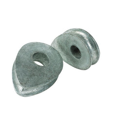 Austlift Thimble Solid Eye Pre-drilled Hole