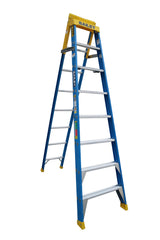 Bailey Ladders Pro Fibreglass Step Extension 8 150kg Industrial Punchlock (2.4m/4.1m)