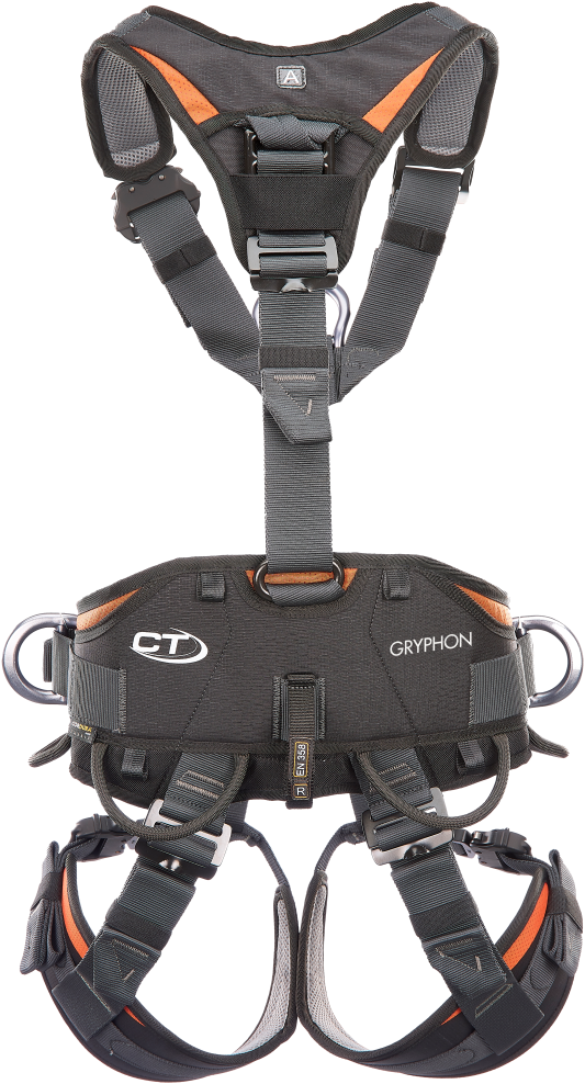 Climbing Technology Gryphon 6P Full Body Harness with Q/R Buckles - Size M to L