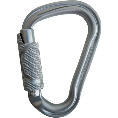 Skylotec HMS Double Twist 2.0 22kN D Shape Alloy Twist Lock Karabiner 20mm Gate