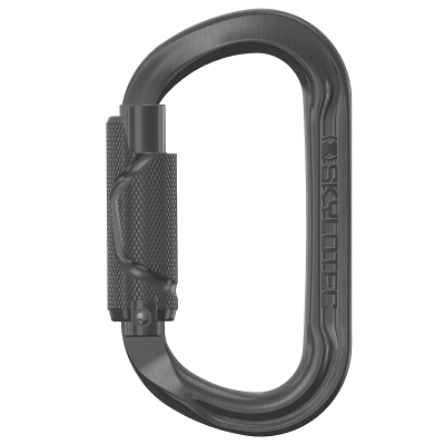 Skylotec HMS Double Twist 2.0 24kN Oval Shape Alloy Twist Lock Karabiner 20mm Gate