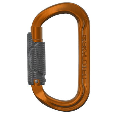 Skylotec Double O Tri 2.0 24kN Alloy Triple Action Karabiner 25mm Gate