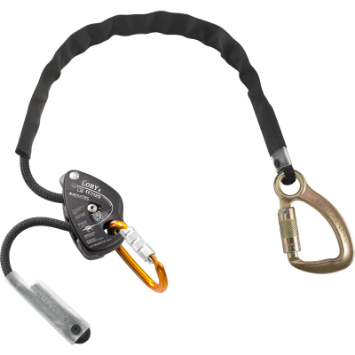 Skylotec Lory X Work Positioning Device With Alloy Ovaloy TAK Included - Steel Kobra Tri Triple Action Captive Eye TAK At The End - 2m
