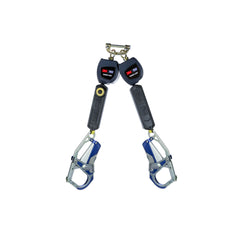 3M DBI-SALA Nano-Lok Personal Self Retracting Lifeline, Twin-leg, Web, 3101718, 1.8m