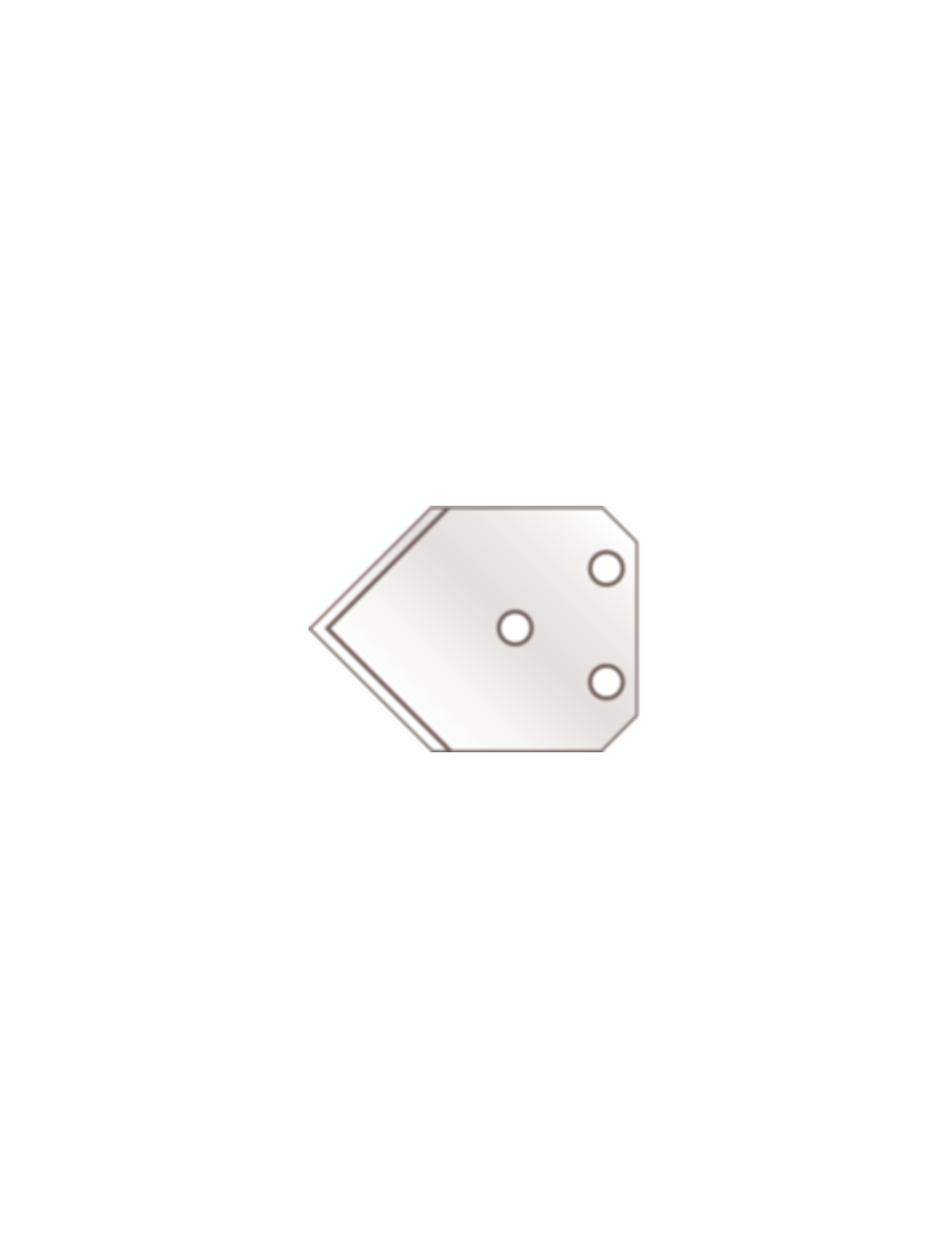 Martor Pointed Blade No. 761, Big 0.80 mm (Single Unit)