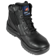 Mongrel Black Zipsider Boot Steel Cap (261020)