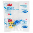 (Case of 4 boxes) 3M Yellow Corded Earplugs in Polybag Class 3 SLC80 18dB (100 pairs per box) (70071515772)