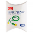 (Case of 4 boxes) 3M Yellow Corded Earplug in Pillow Pack Class 3 SLC80 19dB (100 pairs per box) (70071516002)