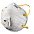 (Case of 24 boxes) 3M P1 Cupped Particulate Respirator with valve (8812) 