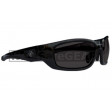 Bandit III Maverick Polarised Safety Glasses Eye Protection Specs Black Frame, Smoke Lens (8105SBPS-Polarised)