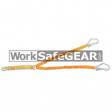 Beaver Elastic Twin Access Lanyard With Self Locking & Scaffold Hooks 2 Mtr Shock Absorbing Rest 1.5 Mtr (Bl07222)