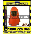 Elliotts ARCSAFE W24 Flash Switching Electrical Safety Hood Orange (EASCHW24)