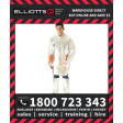 Elliotts Aluminised PREOX UNLINED QUARTER BACK SMOCK Furnace FR Welding Protective Clothing Workwear (APS48U)