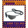 Fuse Gun Metal Grey Frame Grey Lens Hard Coat Safety Glasses