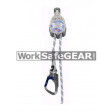 IKAR 30m Controlled Descent Device, Aluminium Housing, Kernmantle Rope Lifeline with Triple Action Hooks (ABS3W30)