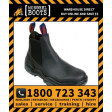 Mongrel Black Kip Elastic Sided Boot Safety Work Boot Victor Footwear Shoe (916020)