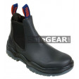 Mongrel Black Kip Elastic Sided Boot Safety Work Boot Victor Footwear Shoe (916020)