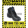 Mongrel Black Low Leg ZipSider Boot Work Boot Victor Footwear Shoe (961020)