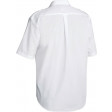 Bisley Epaulette Short Sleeve Shirt White