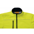 Bisley Yellow/Navy Soft Shell Jacket with 3M Reflective Tape (BJ6059T)