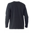 Bisley Flex & Move Cotton Rich Henley Long Sleeve Tee Charcoal Marle (BK6932-BCCG) 6XL