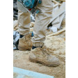 Bisley Stretch Cotton Drill Cargo Cuffed Pants Stone