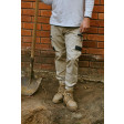 Bisley Flex & Move Stretch Cargo Cuffed Pants Stone