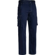 Bisley Cool Vented Lightweight Cargo Pant Navy