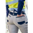 Bisley Womens Flex & Move Cargo Pants Stone