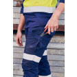 Bisley Womens Taped Cotton Cargo Pants Navy